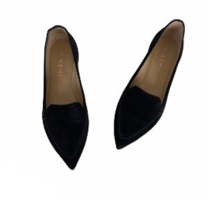 M. Gemi Stellato Sachetto Black Suede Flats